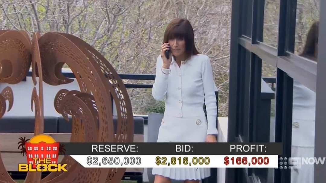 Article heading image for Revealed Who Nicole Was Talking to On the Phone During The Block Auction