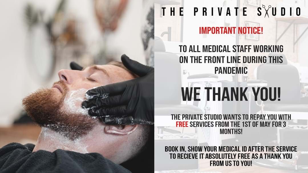 Article heading image for Terrigal Barber Is Doing Free Services For Medical Staff Working On The Frontline