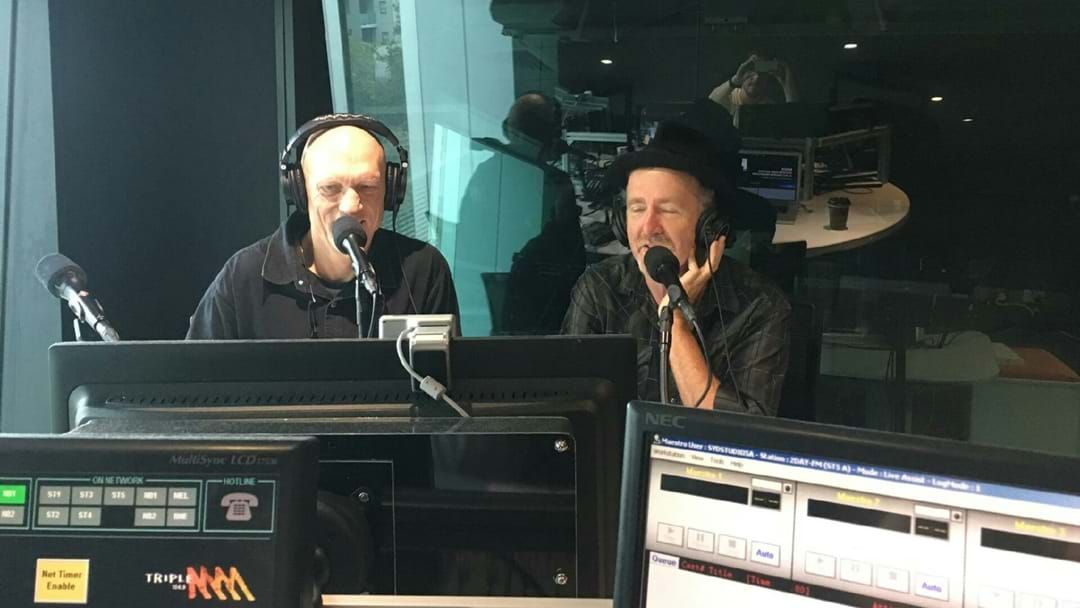 Article heading image for Peter Garrett & Jim Moginie of Midnight Oil On The Hot Breakfast