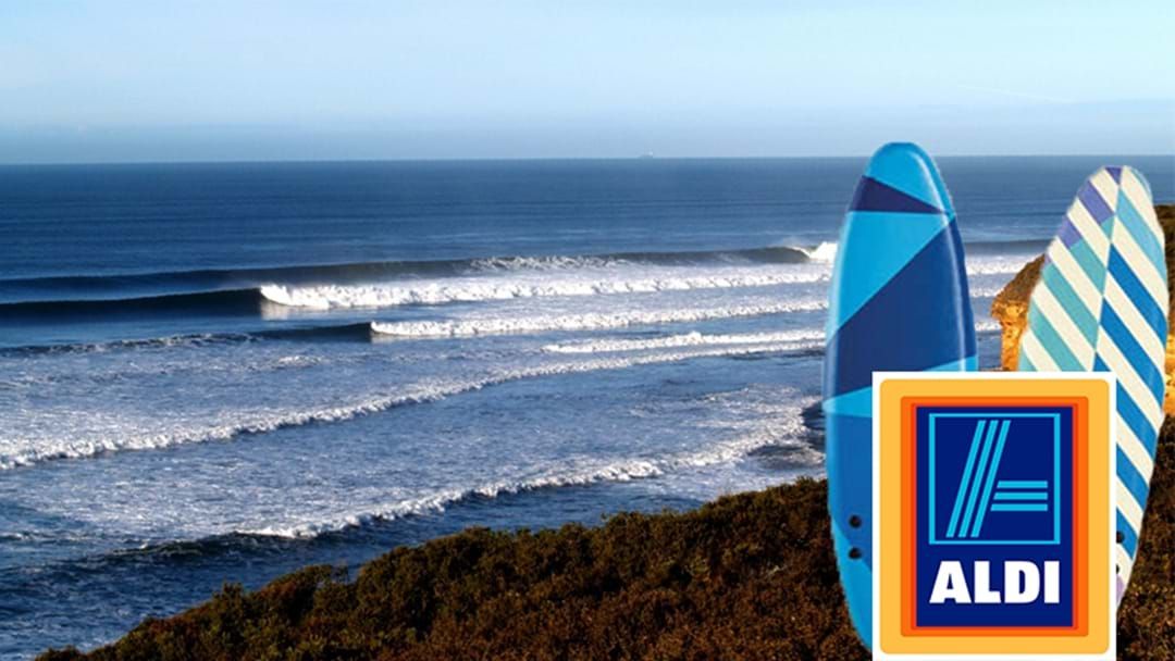 Article heading image for Aldi Are Slinging $50 Surfboards