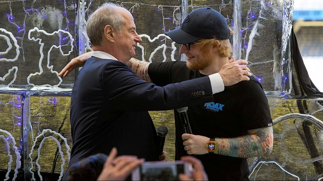 Article heading image for Ed Sheeran Releases Emotional Tribute Song For Michael Gudinski 