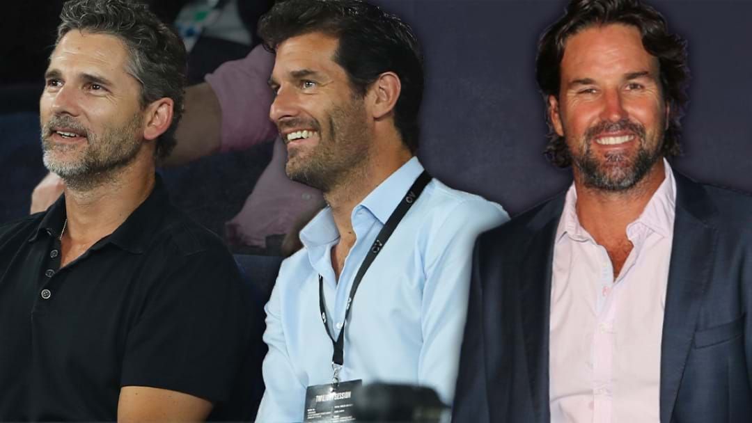 Article heading image for Eric Bana Is Auctioning Off A Dinner With Him, Pat Rafter And Mark Webber