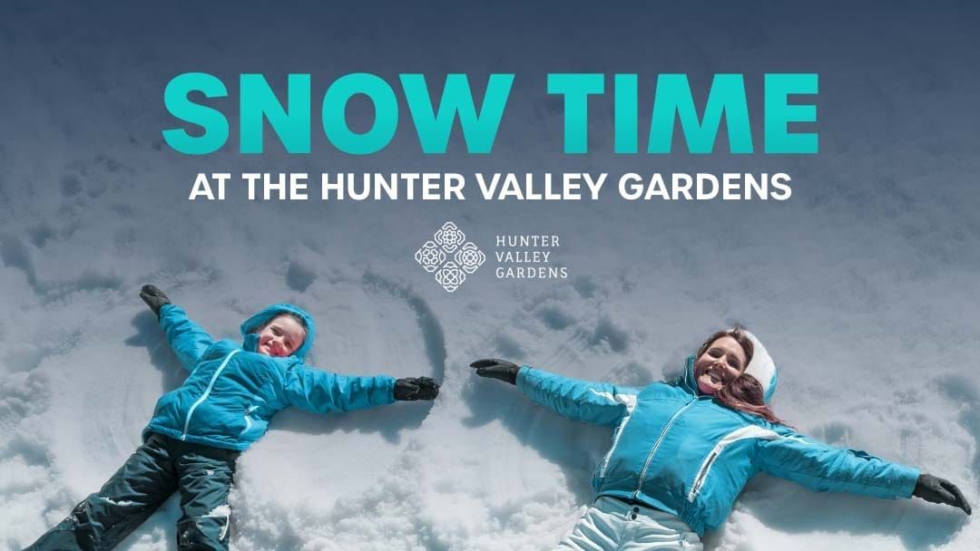 Article heading image for Snow Time at The Hunter Valley Gardens