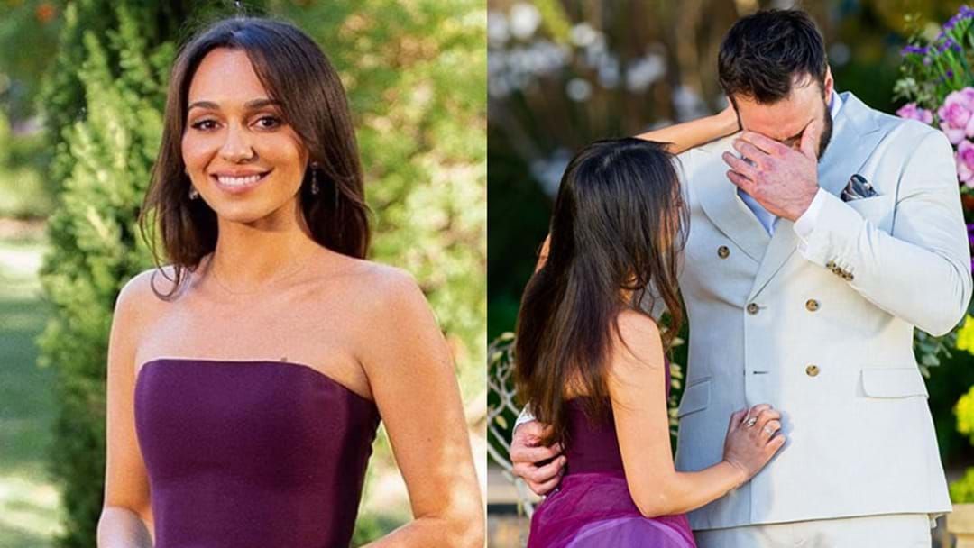 Article heading image for Bella Has Responded To Locky’s “I Love You’s” Before Dumping Her In Bachelor Finale