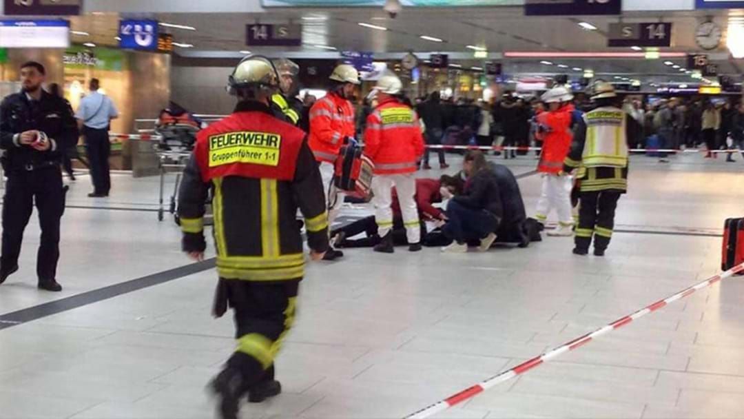 Article heading image for Man Armed With An AXE Attacks At German Train Station