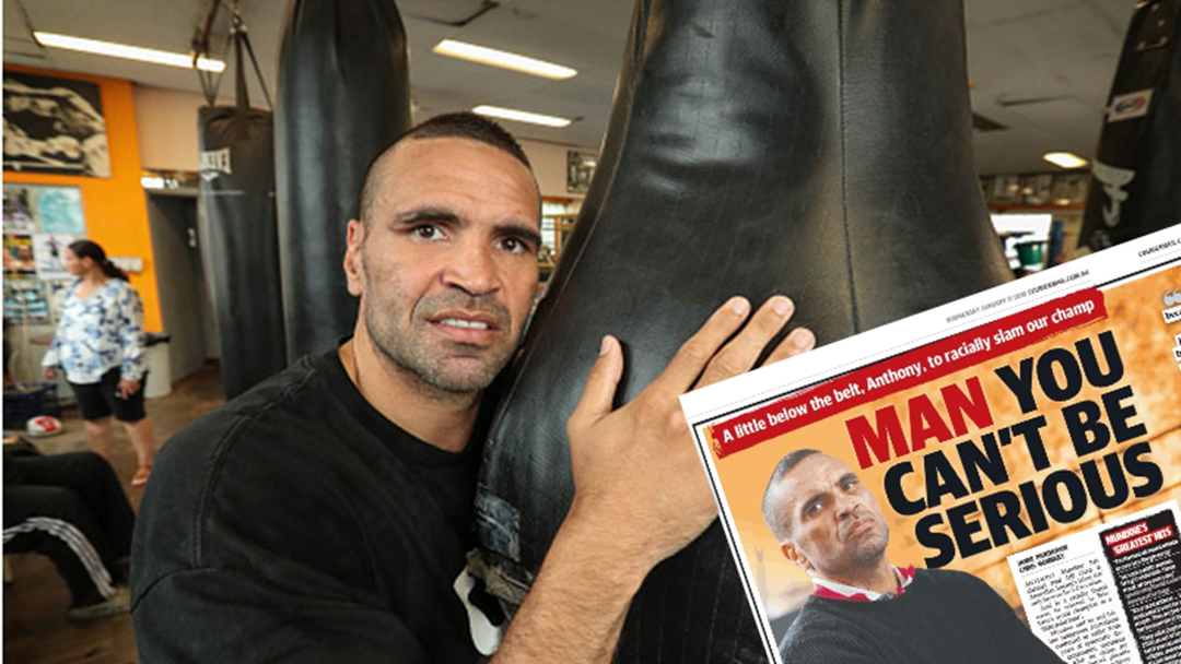 Article heading image for Anthony Mundine 'Says Jeff Horn's Only Popular Because Of His Skin Colour'