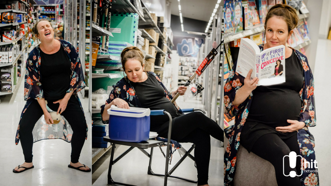 Article heading image for This Woman Had The ULTIMATE Maternity Shoot...In Kmart! 