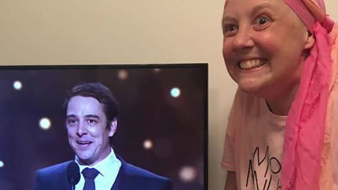 Article heading image for CONNIE'S PRICELESS REACTION TO SAMUEL'S ACCEPTANCE SPEECH