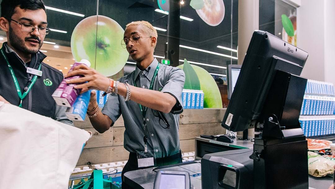 Article heading image for Here’s Jaden Smith Working At An Australian Woolworths Supermarket