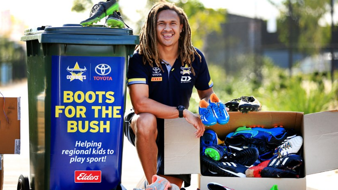 Article heading image for Don't Throw Out Your Footy Boots, A Local Campaign Needs Them