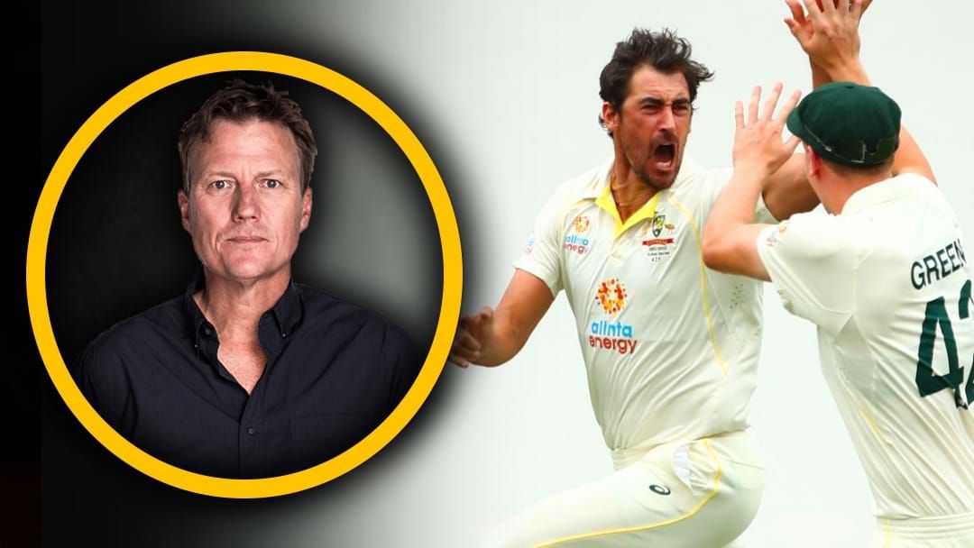 Article heading image for Triple M's Call Of Starc Knocking Over Burns First Ball 