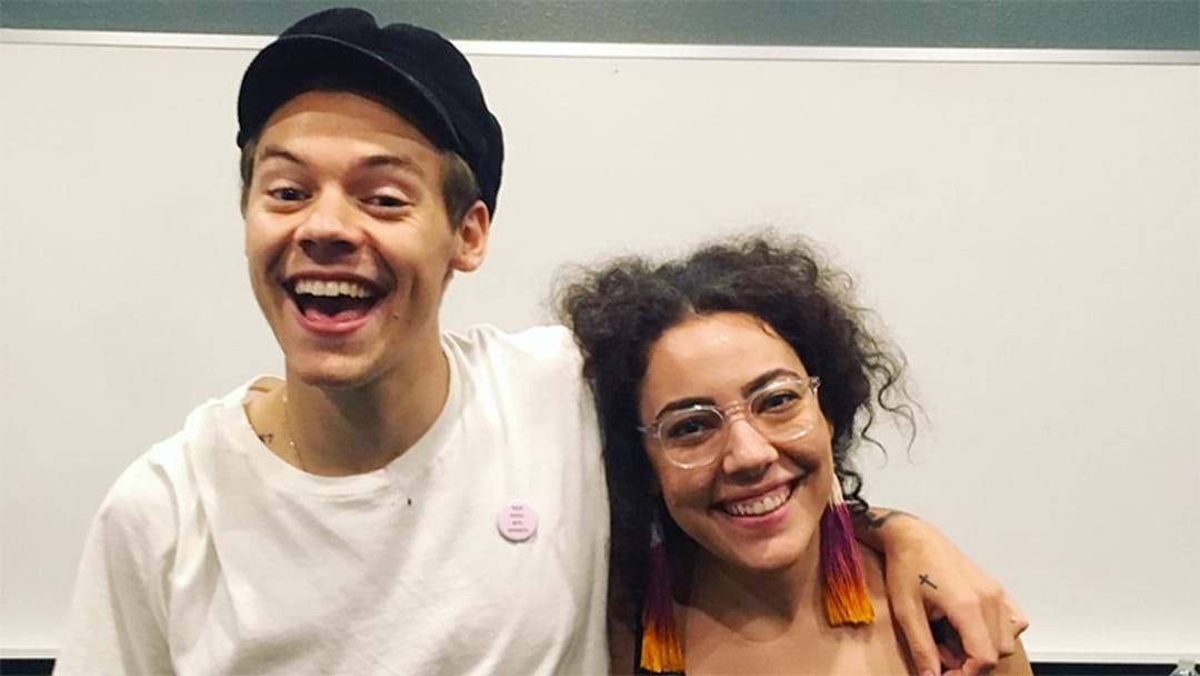 Article heading image for Harry Styles Had The Sweetest Things To Say About Ash London's Marriage