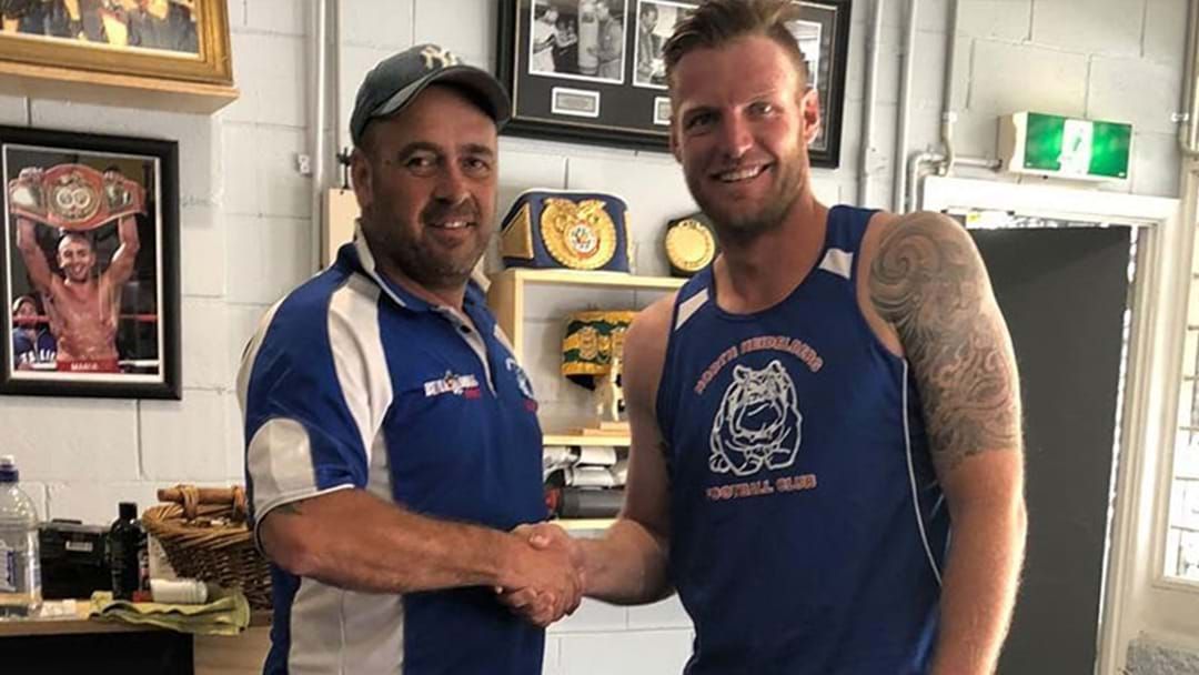 Article heading image for Former Tennis Star Sam Groth Will Be Playing Footy With Boomer Harvey This Year