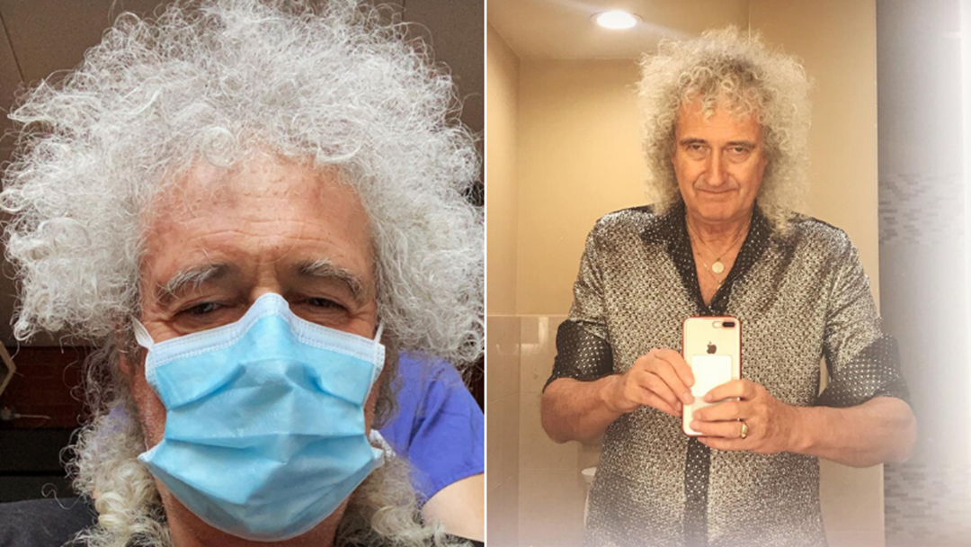 Article heading image for Brian May Hospitalised After Ripping His "Gleuteus Maximus To Shreds" While Gardening