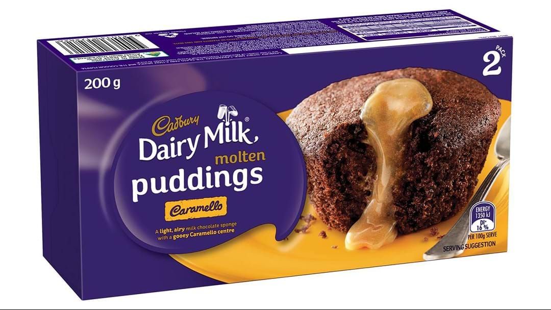 Article heading image for TAKE MY MONEY: Cadbury Molten Puddings Now Exist 