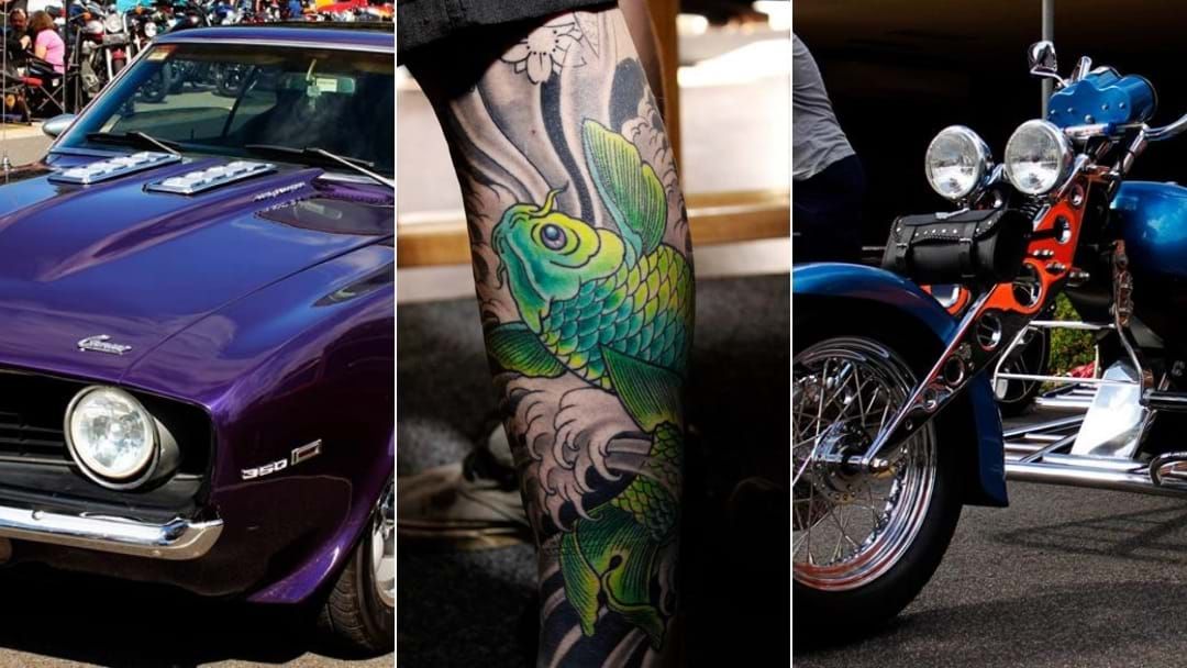 Article heading image for If You're Into Tatts, Bikes And Cars You'll Love This!