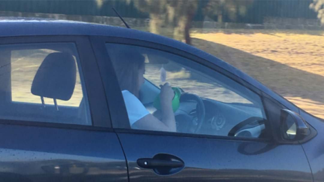 Article heading image for P-Plater Cops Fine, 3 Demerit Points For Chowing Down Cereal Behind The Wheel