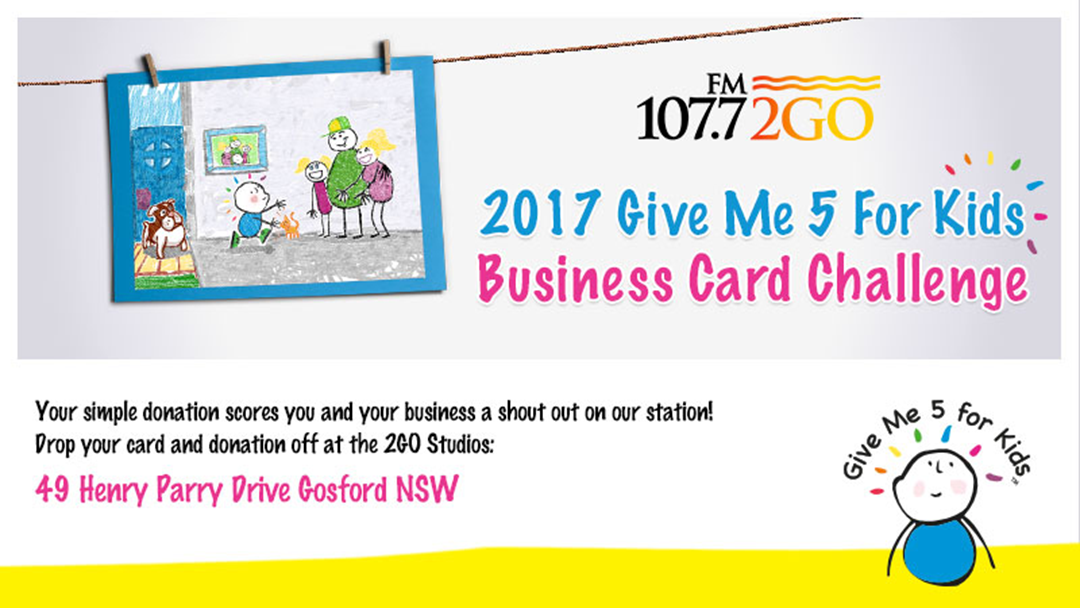 Article heading image for 2GO’s Business Card Challenge Is Back!