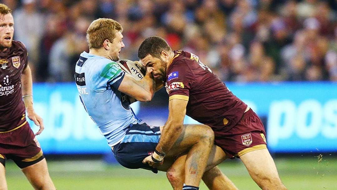Article heading image for "My Ribs Are Sore After That One" | Tom Trbojevic On Being Smashed By Greg Inglis