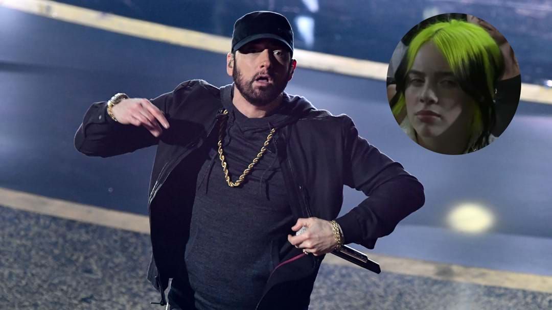 Article heading image for Eminem Just Performed To A Very Confused Audience At The Oscars