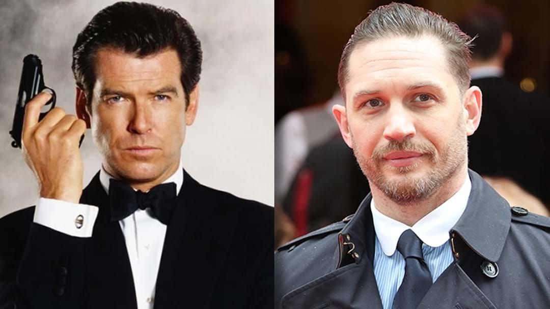 Article heading image for Pierce Brosnan Backs Tom Hardy To Be The Next James Bond