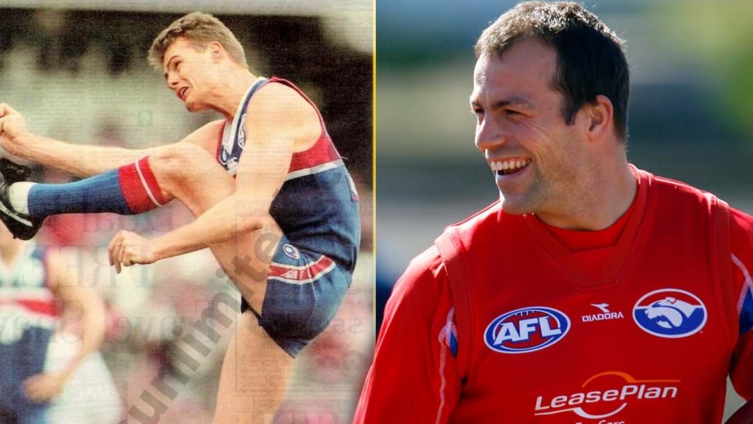Article heading image for 'Brad From Footscray' Winds Up Darce About His Very First AFL Game!