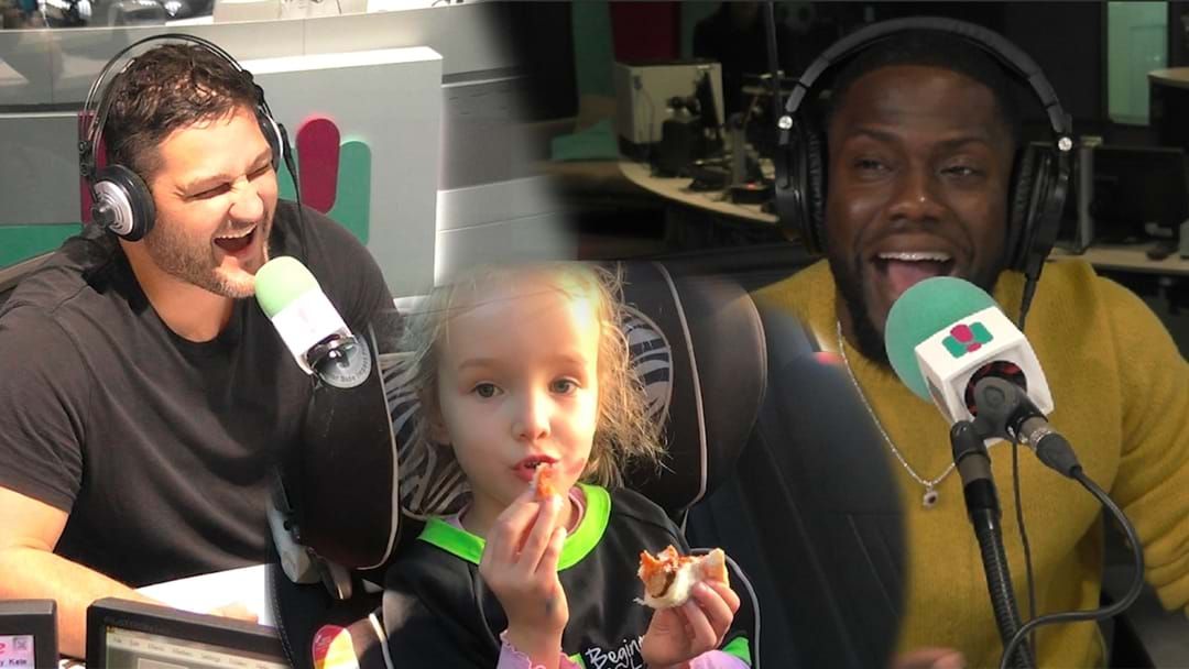 Article heading image for Kevin Hart Gives Fifi's Daughter Trixie Acting Tips!