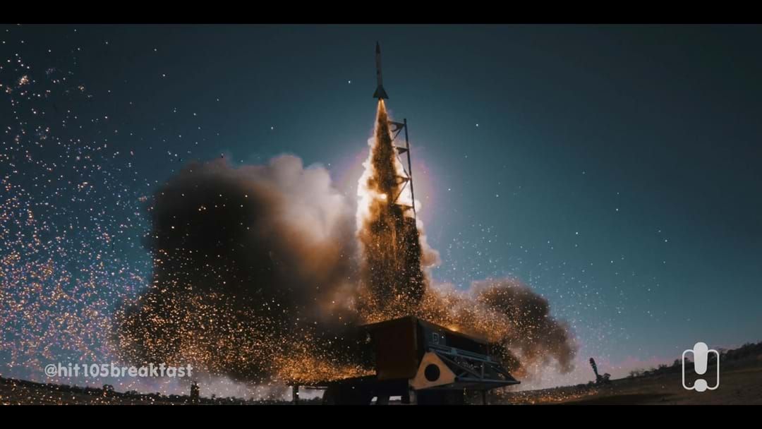 Article heading image for We Can't Stop Watching Slow-Mo Footage Of This Rocket Launching