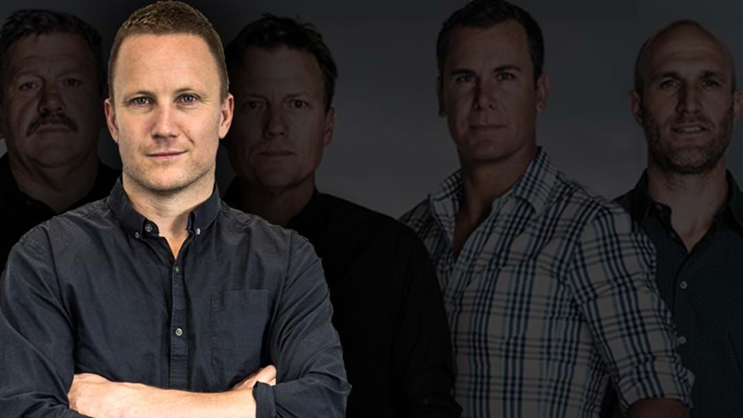 Article heading image for Nathan Brown Sledges Members Of The Triple M Footy Team