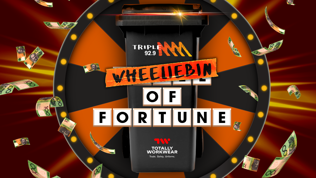  Competition heading image for 92.9 Triple M's Wheelie Bin of Fortune