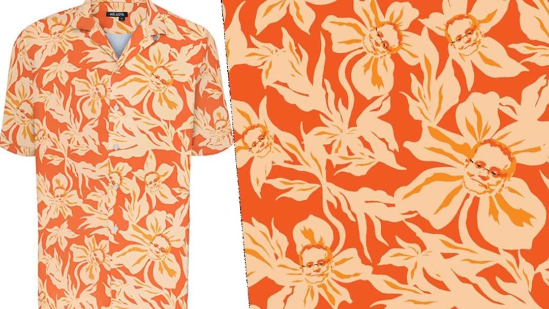 Article heading image for Hawaiian Shirts With Scott Morrison's Face Are Being Sold To Raise Money For Firefighters 