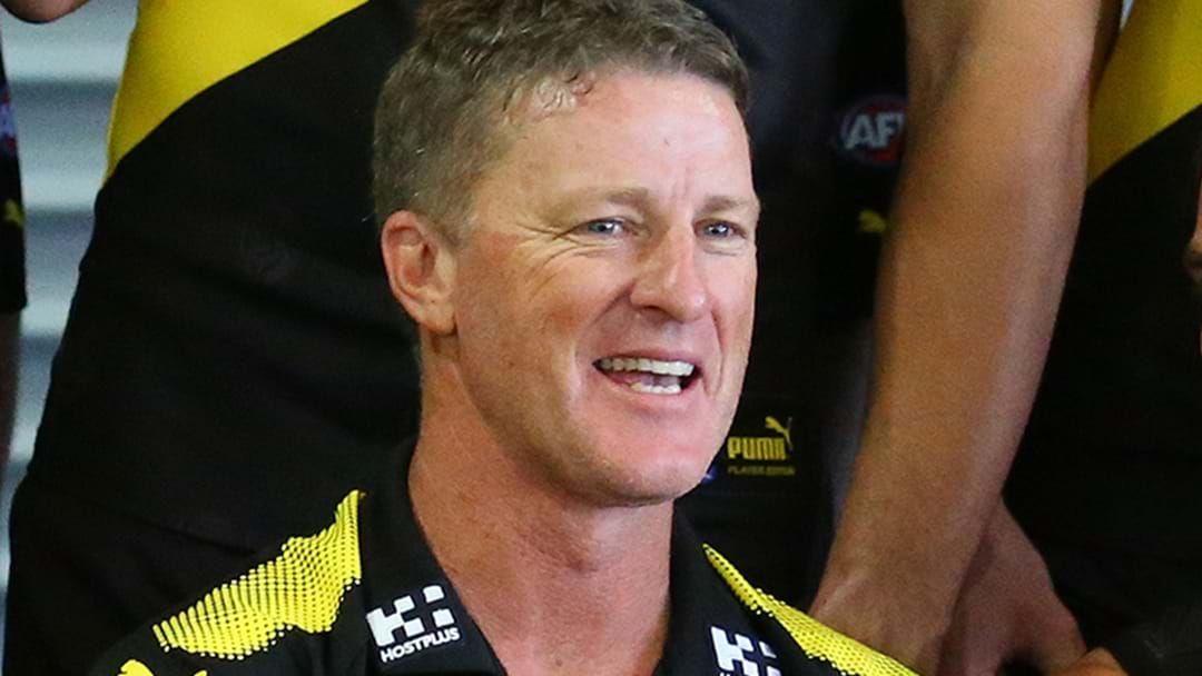 Article heading image for Damien Hardwick's Cracking Line About Mrs Hardwick