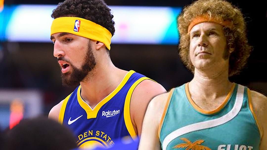 Article heading image for Klay Thompson Says His Headband Was Inspired By Jackie Moon From 'Semi-Pro'