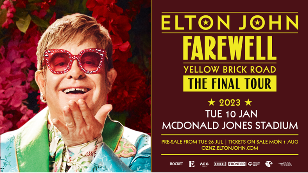 Article heading image for Elton John Is Coming To McDonald Jones Stadium In Newcastle! Promoter Michael Chugg Gives Us The Details