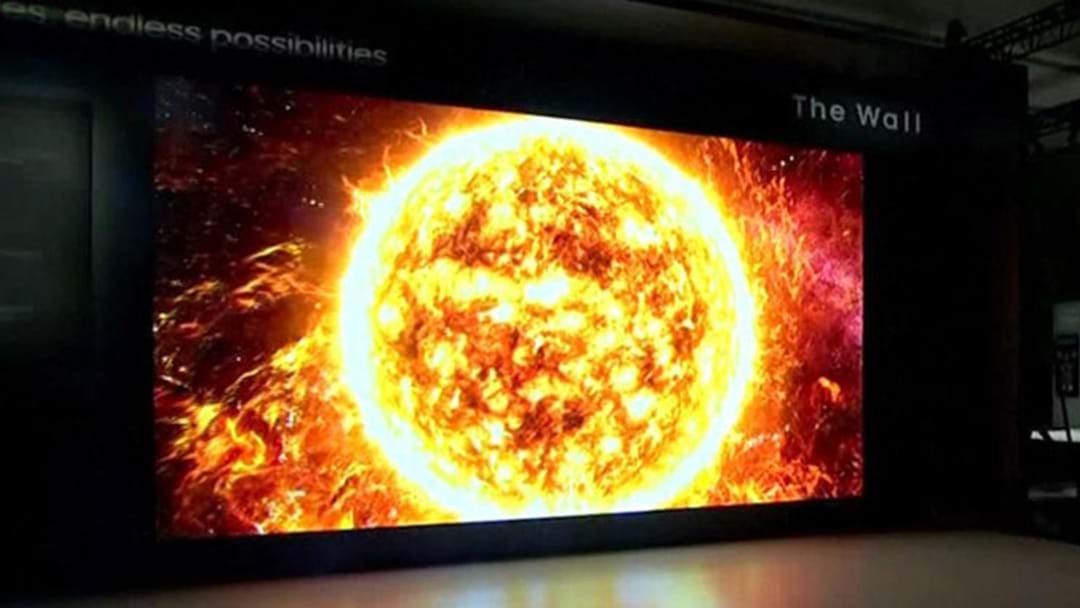 Article heading image for Samsung Have Unveiled Their Latest Smart TV & It’s Bloody HUGE