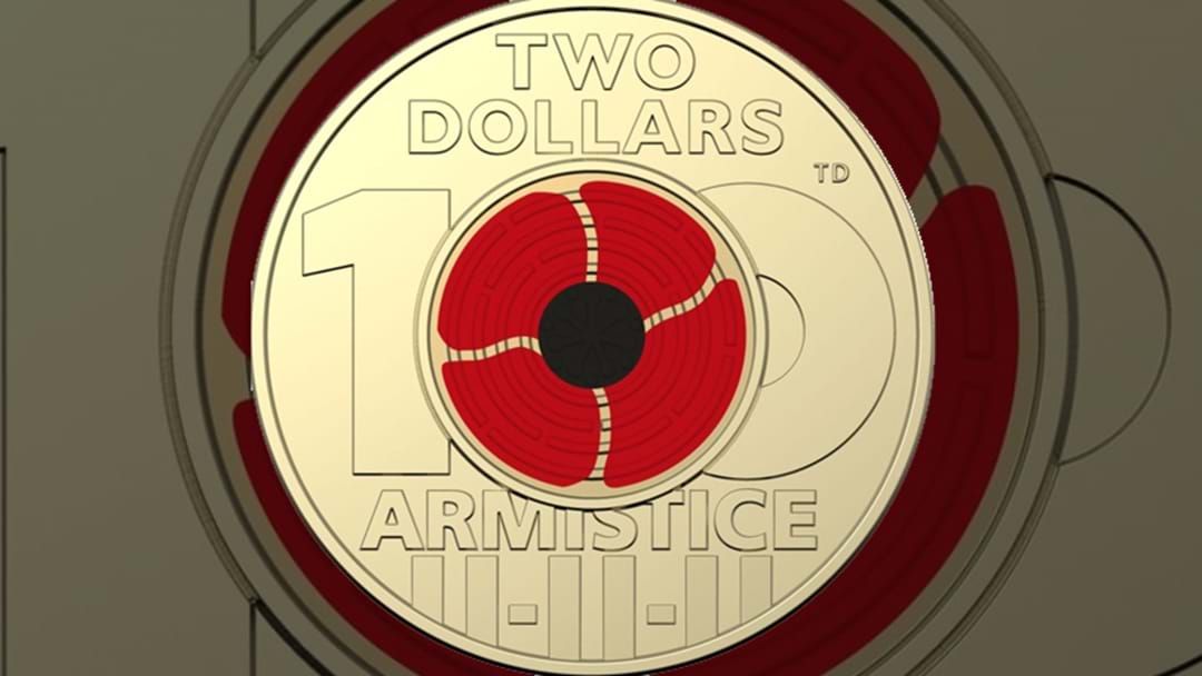 Article heading image for New $2 Coin Commemorating 100 Years Since The 1918 Armistice