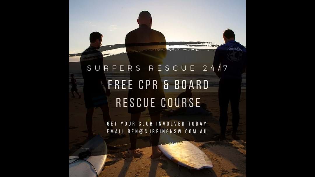 Article heading image for Strawny with Wayne Huddo on a Surfer's Rescue Course