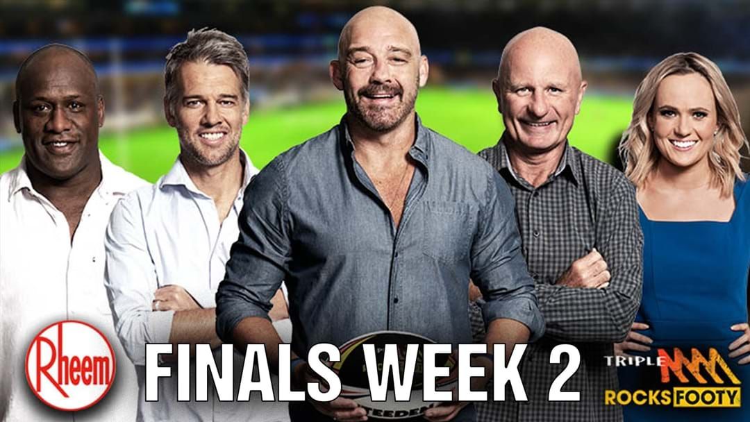 Article heading image for Triple M NRL's On-Air Schedule: Finals Week 2