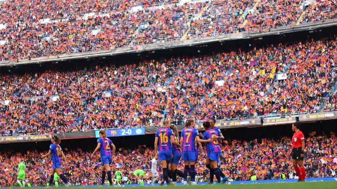 Article heading image for Barcelona Women's Surpass Own World Record Of Largest Ever Crowd