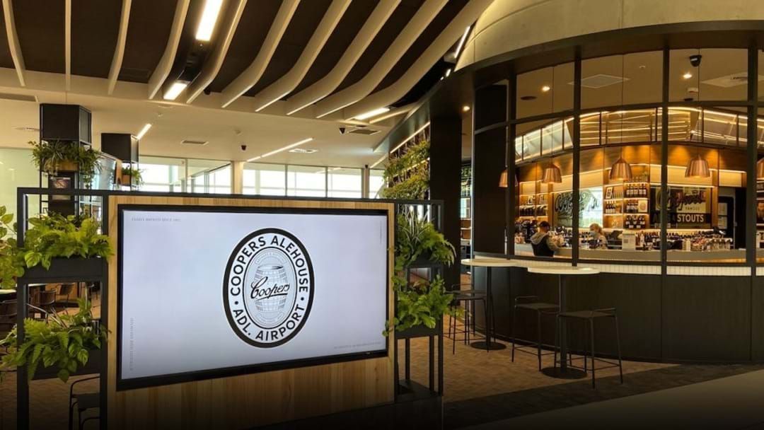 Article heading image for Adelaide Airport Set To Reveal Revamped Coopers Alehouse