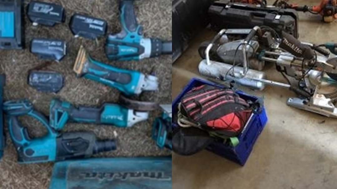 Article heading image for Two Charged Following Discovery of Shed Full of Stolen Property