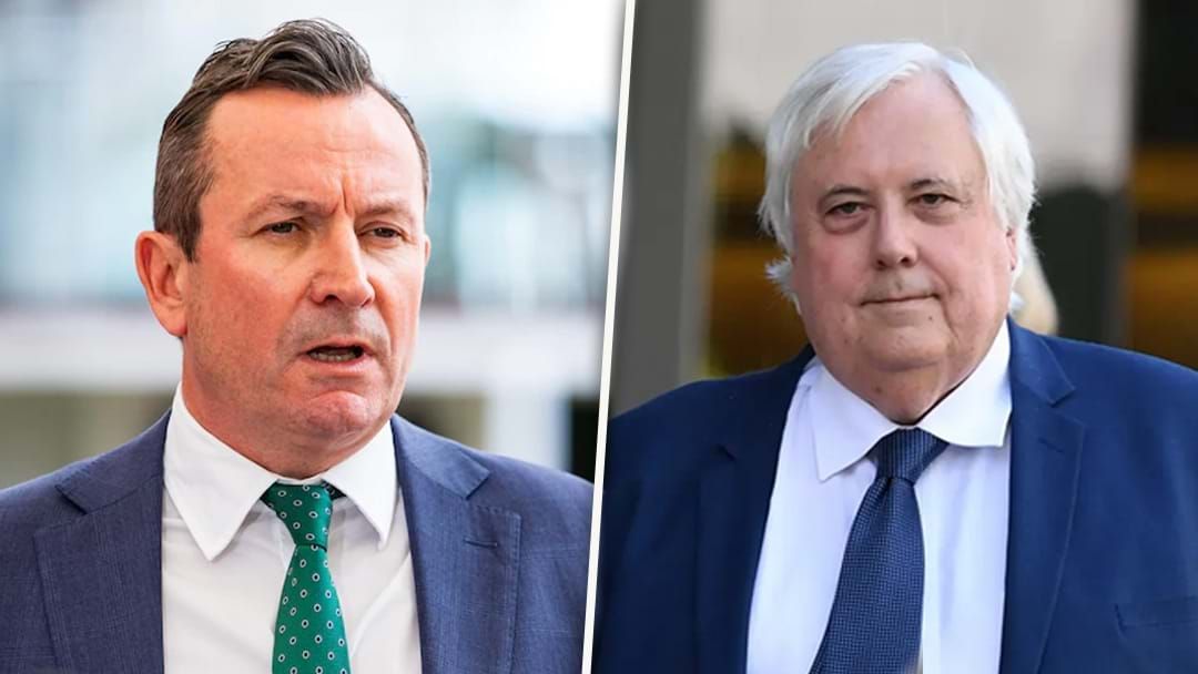 Article heading image for Clive Palmer Begins Defamation Case Against Mark McGowan