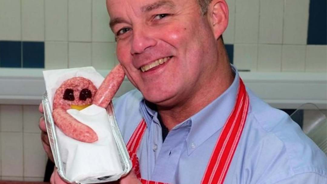 Article heading image for Scottish Butcher Celebrates Birth Of Andy Murray's Child With Horrifying Sausage Baby