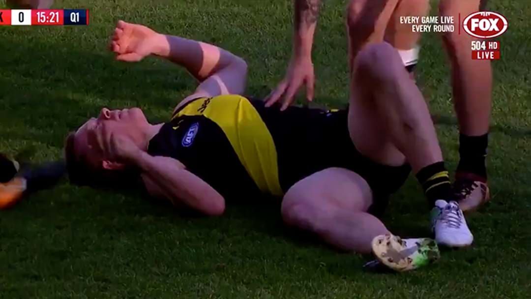 Article heading image for Jake Carlisle Reported For High Hit On Jack Riewoldt