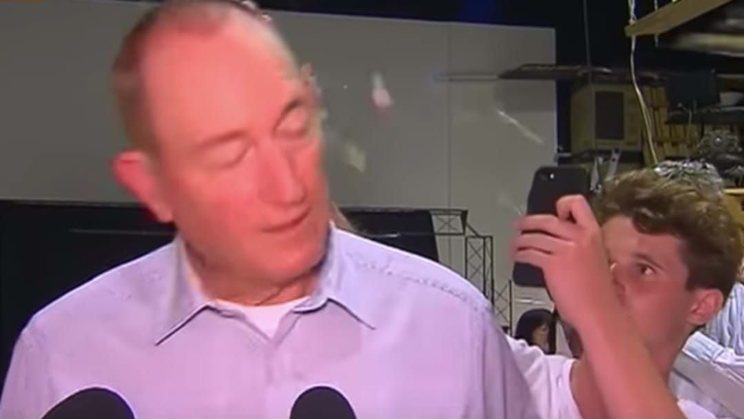 Article heading image for Someone's Started A GoFundMe For Eggboy, The Boy Who Egged Fraser Anning
