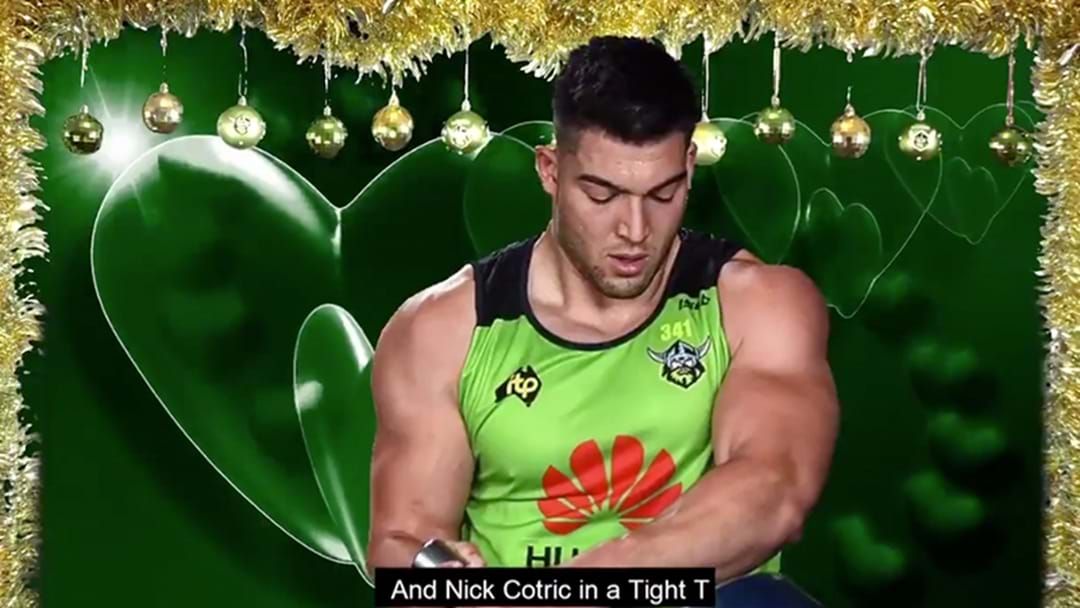 Article heading image for The Canberra Raiders Have Produced The Greatest Christmas Jingle Of All-Time