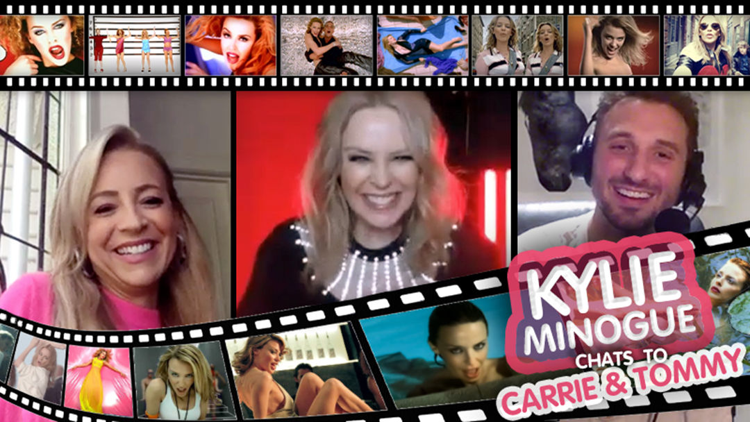 Article heading image for Tommy Gets Too Comfortable With Kylie Minogue!