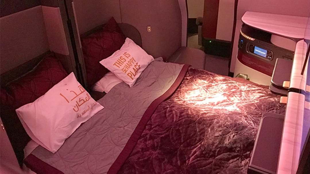 Article heading image for Qatar Airways Become First Airline To Introduce Double Beds