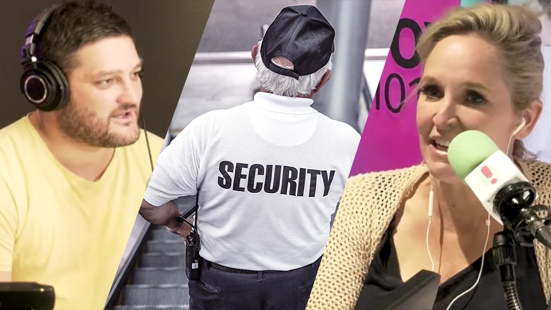 Article heading image for "It's A 'Thankless' Job": Fifi, Fev & Byron Celebrate Security Guards