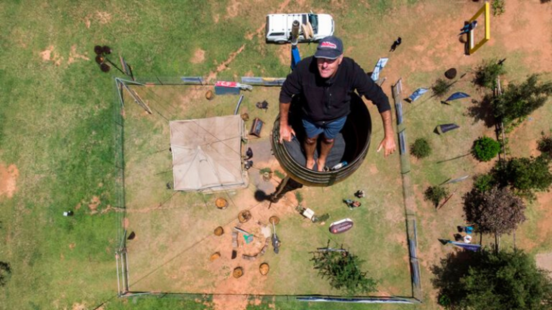 Article heading image for The Man Living In a Barrel 80ft Off The Ground
